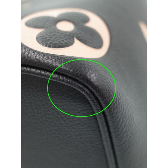 Louis Vuitton Bicolor Monogram Emplant Neonoe MM Black - Picture 6 of 9